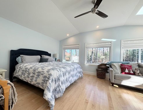 Beverly, Massachusetts, modern cottage style bedroom addition home remodel by Godfrey Design